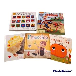 Bundle of 5 kids/toddler books